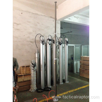 3.5m pneumatic non-locking mast